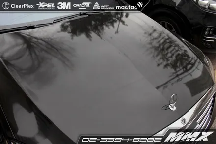 벤츠 S560 블랙 랩핑 : 에이버리 블랙 메탈릭 / 성동구 용답동