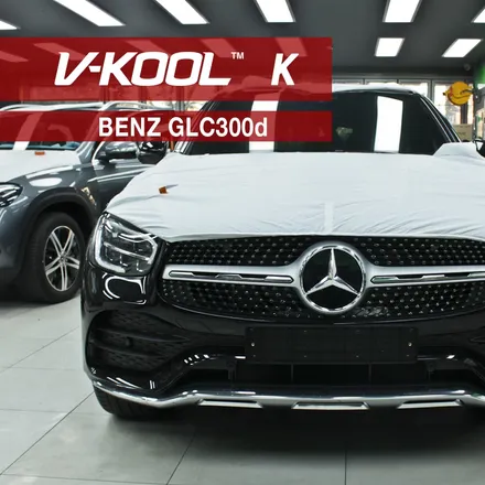 GLC300d 브이쿨K 전면 28% 측후면 14% 반사필름 썬팅 / 성동구 용답동