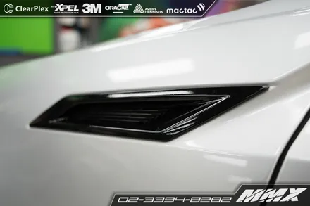 캐딜락 CTS 왜건 부분랩핑 크롬죽이기 CADILAC CTS WAGON / 성동구 용답동