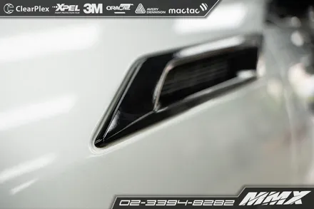 캐딜락 CTS 왜건 부분랩핑 크롬죽이기 CADILAC CTS WAGON / 성동구 용답동