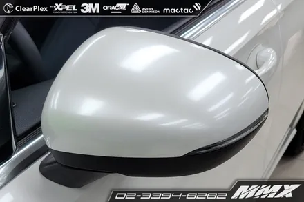 전체랩핑 벤츠 A220 해치백 화이트 펄 시공 / 성동구 용답동