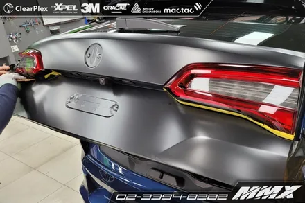 BMW X5 사틴블랙 전체랩핑 / 성동구 용답동