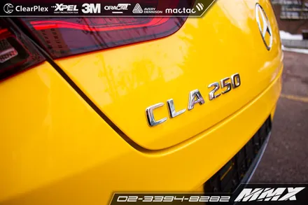 벤츠 CLA250 전체랩핑 MMX 에이버리데니슨 / 성동구 용답동