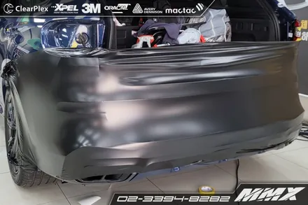 BMW X5 사틴블랙 전체랩핑 / 성동구 용답동