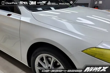 전체랩핑 벤츠 A220 해치백 화이트 펄 시공 / 성동구 용답동