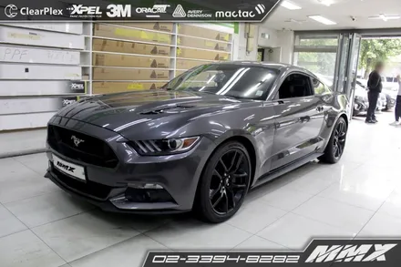 포드 머스탱GT 3M1080 전체랩핑 + 데칼 + 라이트필름 / 성동구 용답동