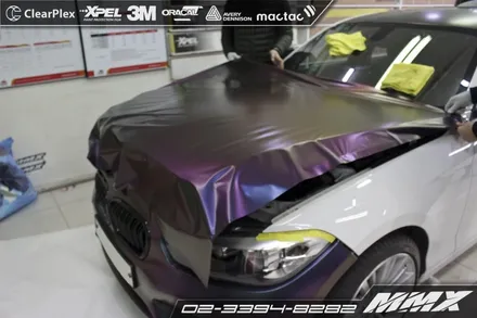 BMW 118d 카멜레온 랩핑 에이버리 컬러플로우 라이트닝 릿지 / 성동구 용답동