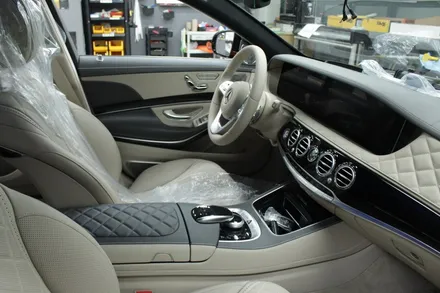 벤츠 S650 전체랩핑 후 전체PPF / 성동구 용답동