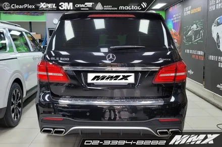 전체랩핑 벤츠 GLS 500 3M 사틴다크그레이 / 성동구 용답동