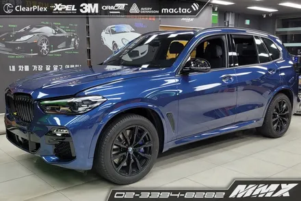 BMW X5 사틴블랙 전체랩핑 / 성동구 용답동