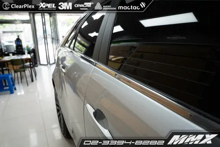 캐딜락 CTS 왜건 부분랩핑 크롬죽이기 CADILAC CTS WAGON / 성동구 용답동