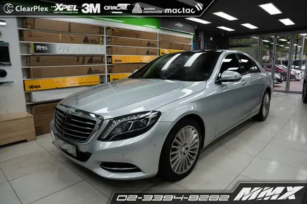 벤츠 S350 전체랩핑 사틴다크그레이 MMX / 성동구 용답동