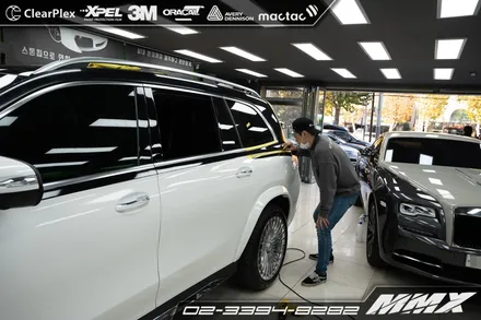 벤츠 GLS 투톤랩핑 3M MMX / 성동구 용답동