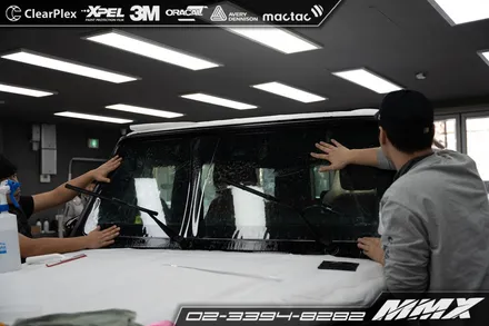 벤츠 AMG G63 지바겐 PPF, 솔라가드 퀀텀 썬팅시공, 유리보호필름 시공 MMX Chap.2 / 성동구 용답동
