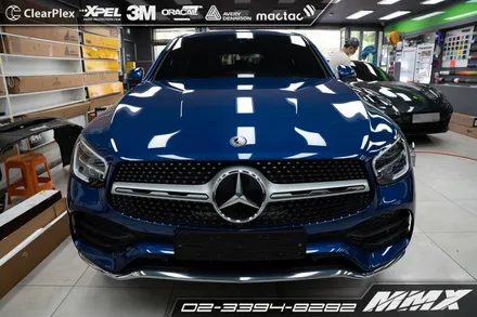 벤츠 GLC 전체랩핑 AVERY GLOSSWHITE MMX / 성동구 용답동
