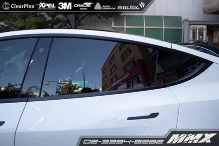 테슬라 모델Y 버텍스900 썬팅 틴팅 MMX / 성동구 용답동