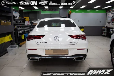 벤츠 CLA250 전체랩핑 MMX 에이버리데니슨 / 성동구 용답동