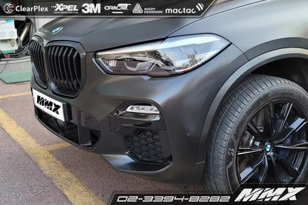 BMW X5 사틴블랙 전체랩핑 / 성동구 용답동