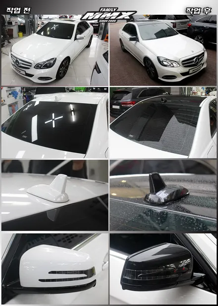벤츠 E클래스 루프스킨 작업일지 :) / 성동구 용답동