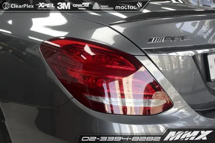 C63 AMG 라이트필름으로 라이트 톤 다운! / 성동구 용답동