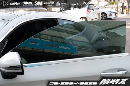 벤츠 AMG C43 브이쿨 K 썬팅 시공 MMX / 성동구 용답동