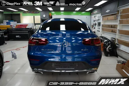 벤츠 GLC 전체랩핑 AVERY GLOSSWHITE MMX / 성동구 용답동
