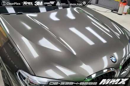 BMW X3 Gloss Charcoal Metallic 전체랩핑 / 성동구 용답동