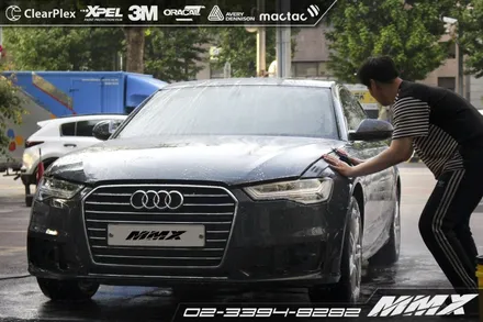 아우디 A6 카스킨! 초근접사진으로 퀄리티 체크까지 / 성동구 용답동