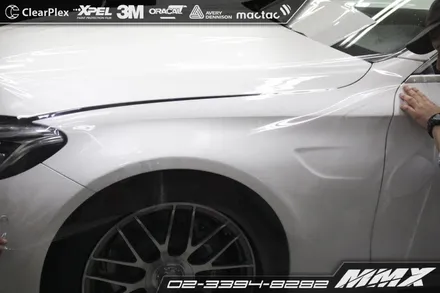 C63 AMG 본넷/범퍼/휀다 생활보호패키지 PPF시공 / 성동구 용답동
