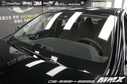 벤츠 E220d 거울이 되버린 유리창 브이쿨 K의 매력! / 성동구 용답동