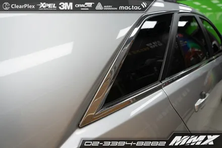 캐딜락 CTS 왜건 부분랩핑 크롬죽이기 CADILAC CTS WAGON / 성동구 용답동
