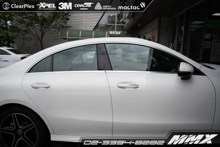 벤츠 CLA250 부분랩핑 크롬죽이기 / 성동구 용답동