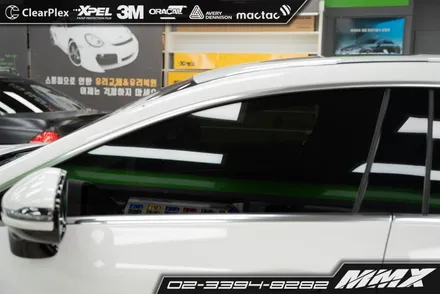 버텍스900 버텍스700 벤츠 CLS450 썬팅 MMX / 성동구 용답동