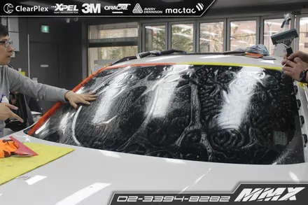 BMW X4 유리보호필름 클리어플렉스 MMX / 성동구 용답동