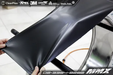 G클래스 카브리올레 G320 스페어타이어 커버 부분랩핑 / 성동구 용답동