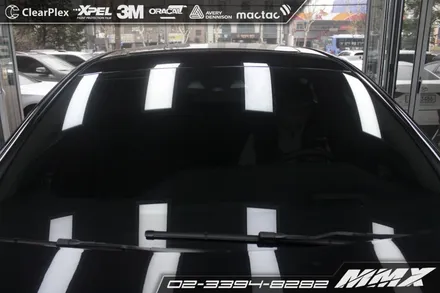 벤츠 E300 썬팅 루마 라티튜드 시공! 정품확인 방법도 알려드려요 / 성동구 용답동