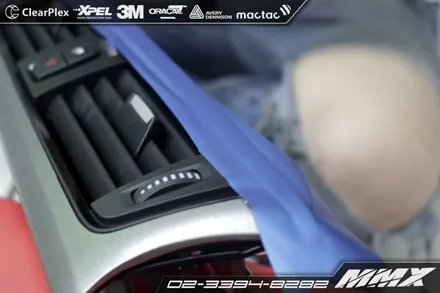 BMW GT 실내랩핑 티타늄브러쉬, 무광 블루메탈릭 새로운 느낌 / 성동구 용답동