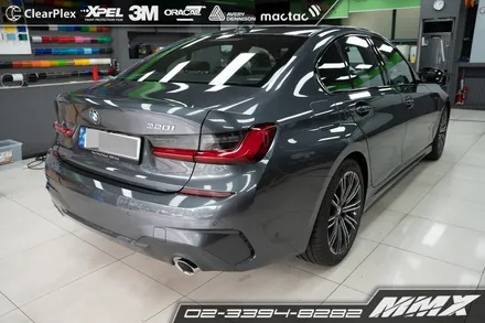 버텍스900 버텍스700 썬팅 BMW 320i 틴팅 MMX / 성동구 용답동