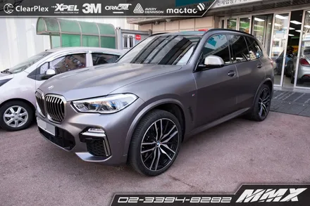 BMW X5 전체랩핑 3M 사틴다크그레이 MMX / 성동구 용답동