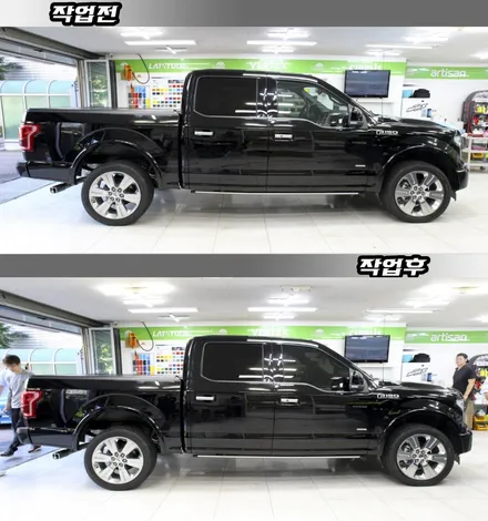 [서울 루마 썬팅 MMX] 포드 F-150 리미티드 썬팅 시공기 :: 루마썬팅 등급 최상위에 위치한 버텍스900 / 성동구 용답동