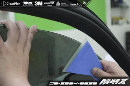 벤츠 S450 뒷자리 중심의 열차단 썬팅 버텍스, 라티튜드 / 성동구 용답동