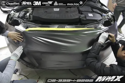 볼보 XC60 전체랩핑 : 3M1080 사틴다크그레이 / 성동구 용답동