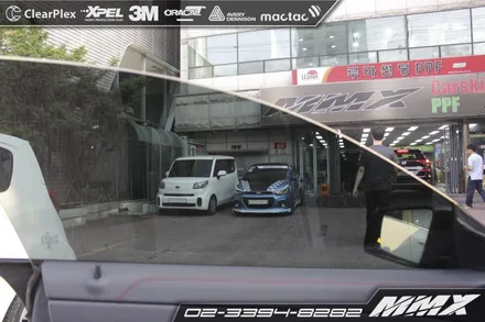 CLA 45 AMG 반사썬팅 버텍스650으로 미러룩 드레스업 / 성동구 용답동