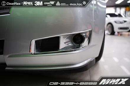 캐딜락 CTS 왜건 부분랩핑 크롬죽이기 CADILAC CTS WAGON / 성동구 용답동