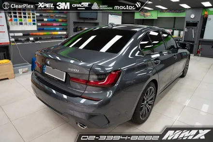 버텍스900 버텍스700 썬팅 BMW 320i 틴팅 MMX / 성동구 용답동