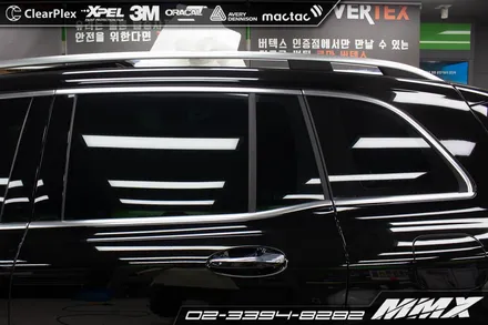 벤츠 GLB 글라스틴트 로데 썬팅 틴팅 MMX / 성동구 용답동