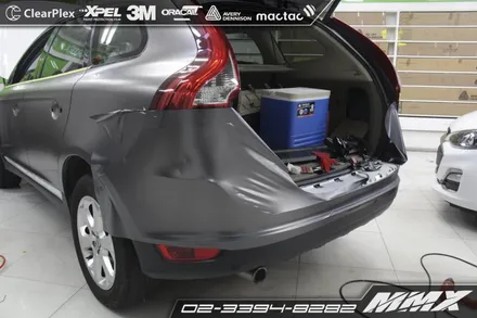 볼보 XC60 전체랩핑 : 3M1080 사틴다크그레이 / 성동구 용답동