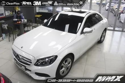 벤츠 C220d 루프스킨은 썬루프의 마감이 더욱 중요해요 / 성동구 용답동
