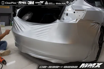 테슬라 모델3 자동차랩핑 3M랩핑 MMX / 성동구 용답동