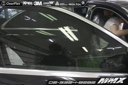 벤츠 S450 뒷자리 중심의 열차단 썬팅 버텍스, 라티튜드 / 성동구 용답동